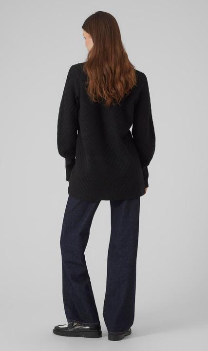 Image du produit Vero Moda VMANJASTINNA LONG V-NEK PULLOVER GA EXC Pull en maille (M)