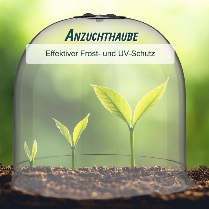 Productafbeelding Relaxdays Anzuchthaube Glocke 10er Set