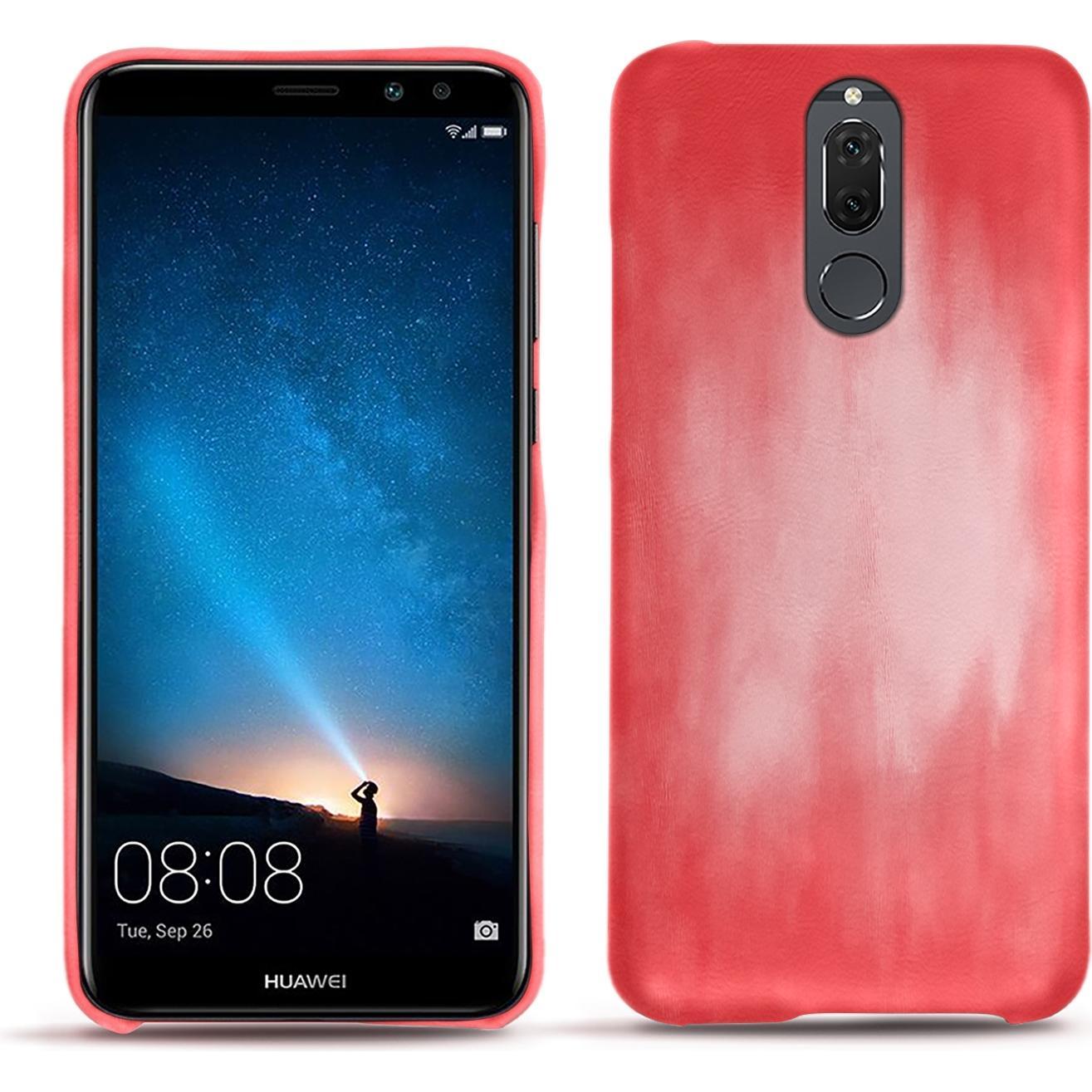 Noreve Lederschutzhülle (Huawei Mate 10 Lite), Smartphone Hülle, Rosa