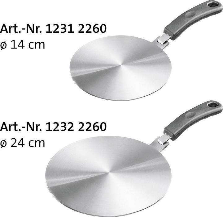 Actual product image Westmark Induction adapter plate (14 cm, Metal, Plastic)