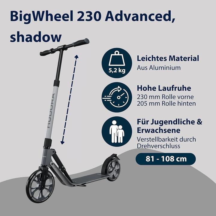 Produktbild Hudora BigWheel 230 Advanced