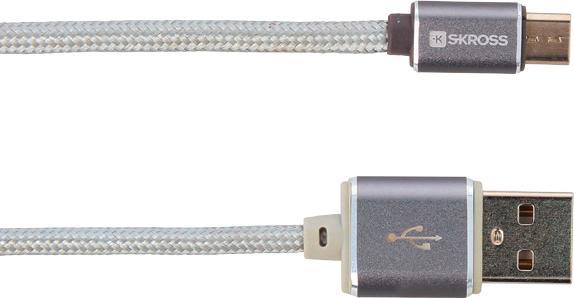 Actual product image Skross USB A – Micro-B (1 m, USB 2.0)
