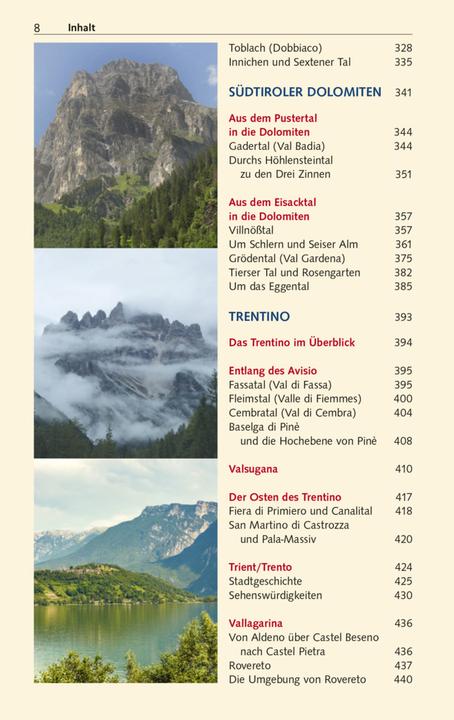 Immagine prodotto Guida di viaggio Alto Adige e Trentino (Tedesco, Gunnar Strunz, 2024)