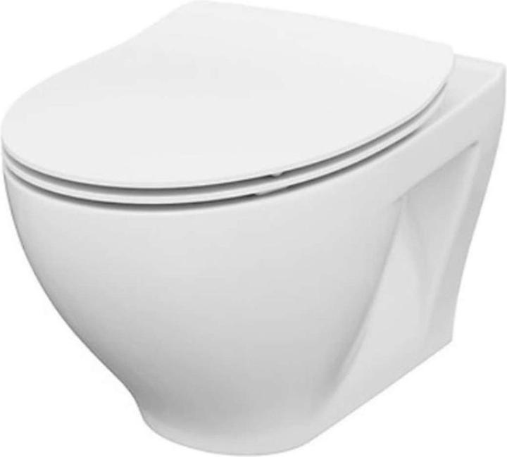 Cersanit Miska WC Moduo CleanOn wisząca, deska Slim (K701-147-ECO)