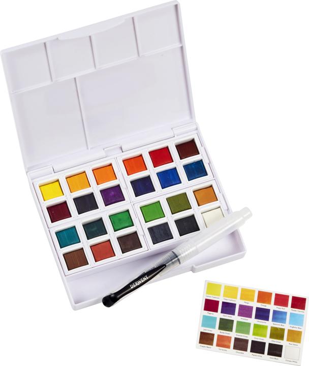 Immagine prodotto Derwent Set di pentole per acquerello 24 - (601129) (Multicolore)