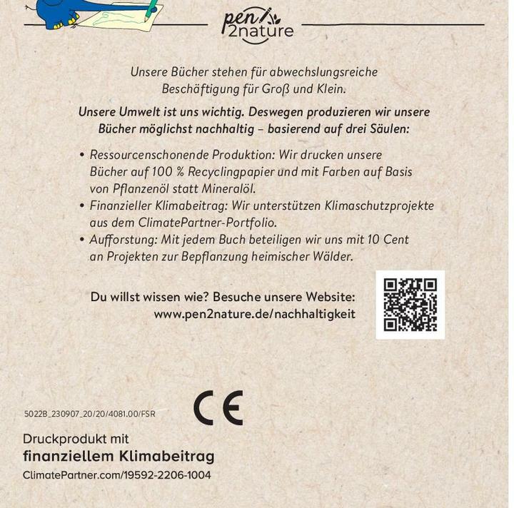 Produktbild Die Maus - Malblock mit Sachwissen Klima und Erde (Deutsch, Fiona Osbaldstone, pen2nature, 2024)