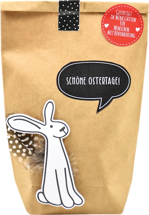 Produktbild Wunderle Wundertüte Schöne Ostertage mit Hase (Geschenktüte, 1 x)