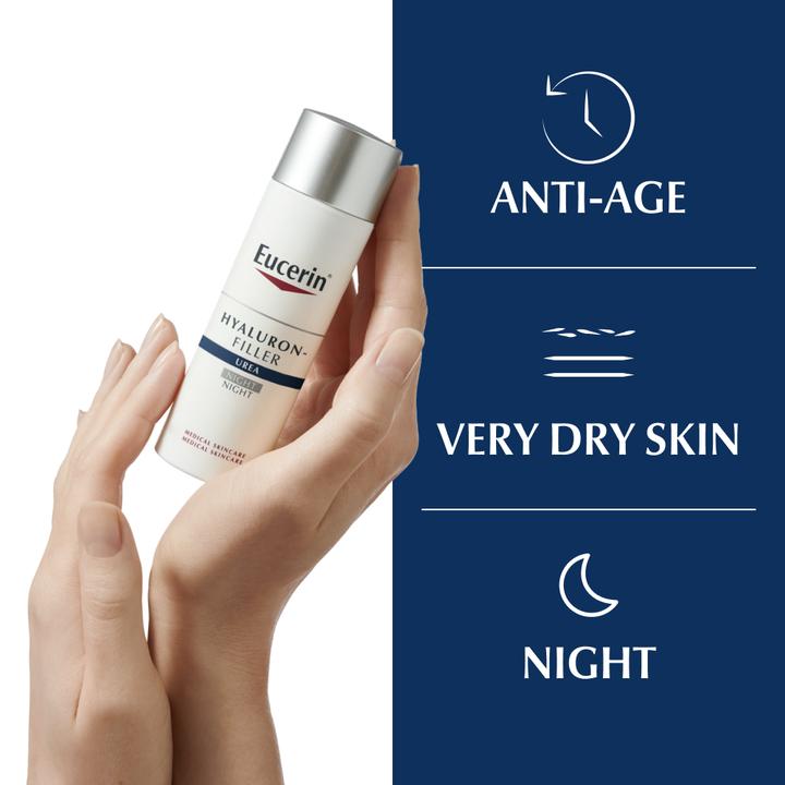 Image du produit Eucerin Hyaluron - Filler Extra Riche Nachtpflege 50 ml (50 ml, Crème de nuit)