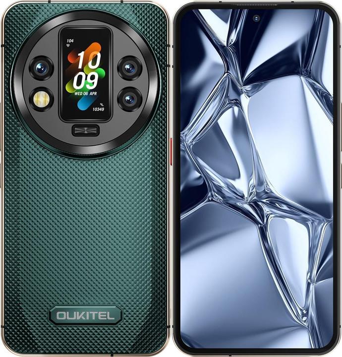 Image du produit Oukitel Smartphone WP200 Pro 5G 6.7 24GB/1TB DS 8580mAh Grün (1000 Go, Vert, 6.70", Double SIM, 5G)