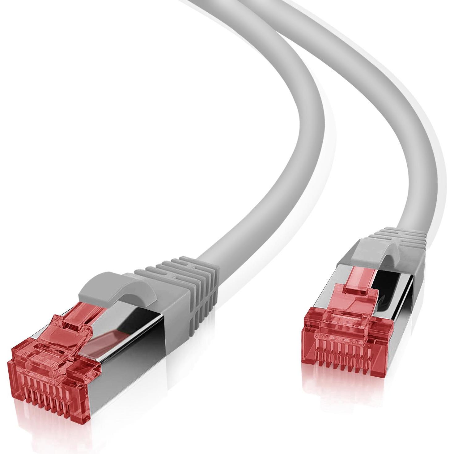 Thumbnail - Helos Herweck Patchkabel (SF/UTP, CAT6, 30 m), Netzwerkkabel