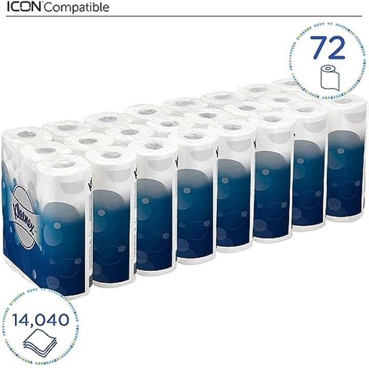 Produktbild Kleenex Toilettenpapier weiss (72 x)