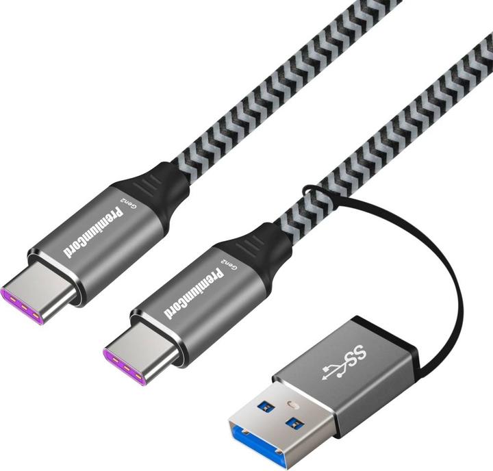 Produktbild PremiumCord USB-C kabel (USB 3.2,,) (2 m, USB 3.2, USB 3.2 Gen 2, 100 W)