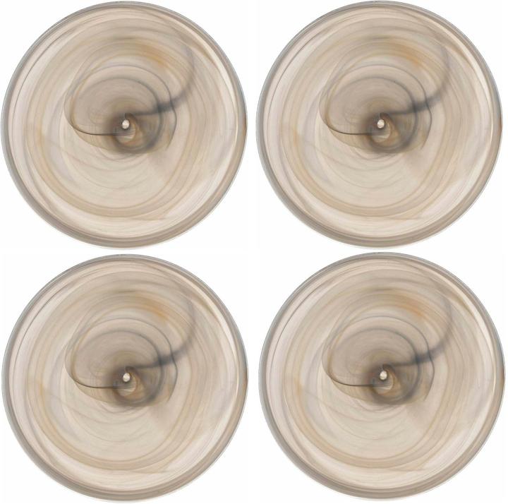 Actual product image Leonardo Breakfast & dessert plates Alabastro Ø 18 cm, 4 pieces,Beige (4 x, 18 cm)