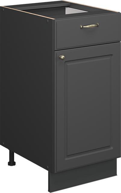 Anthracite-gold country house, Charcoal