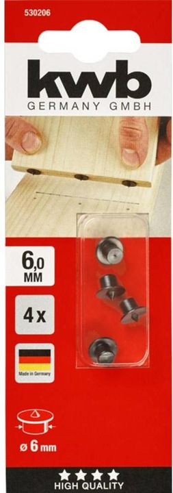 Produktbild kwb Markierspitzen 6mm (4 Stk.)