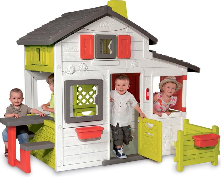 Smoby Maison d'amis avec jardin