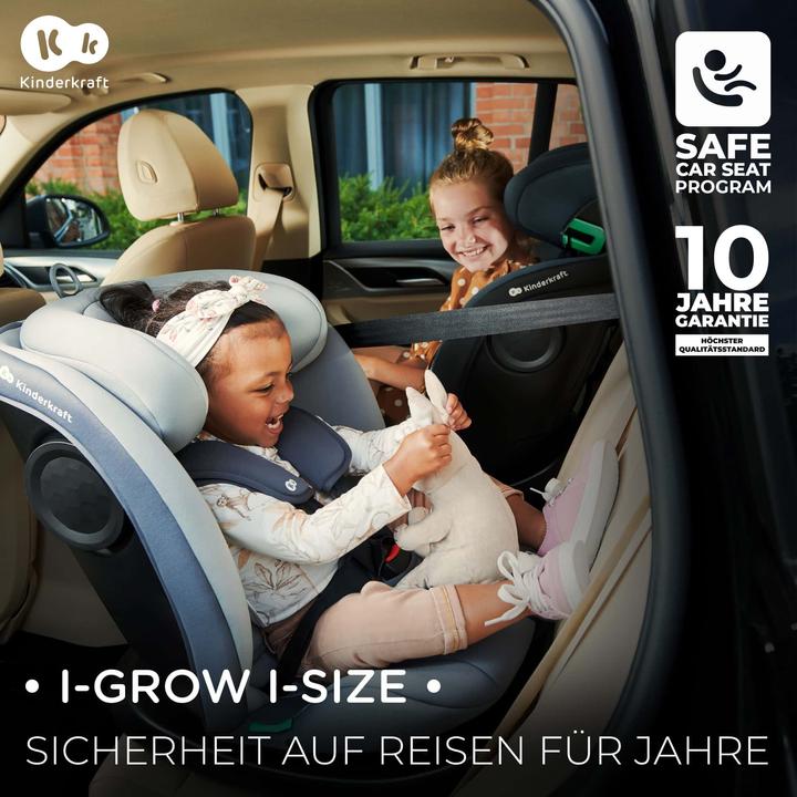 Actual product image KinderKraft I-Grow (Reboarder, ECE R129/i-Size Standard)