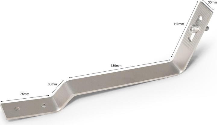 Image du produit Autosolar Kit de fixation pour panneaux solaires en tuiles plates (Matériel de montage du système solaire)