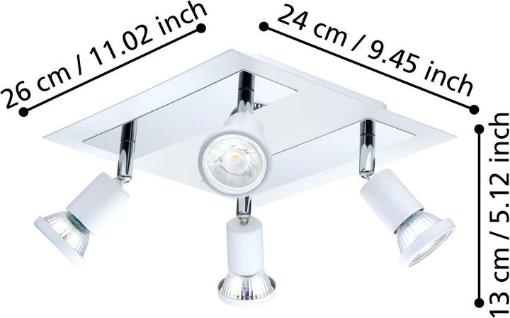 Produktbild EGLO Sarria (400 lm, GU10)