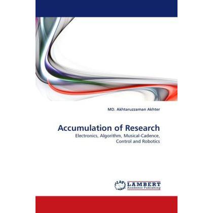Thumbnail - Accumulation of Research, Fachbücher von Akhtaruzzaman Akhter