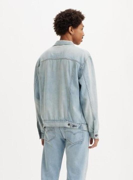 Actual product image Levis Relaxed Fit Lightweight Trucker Denim Jacket (L)