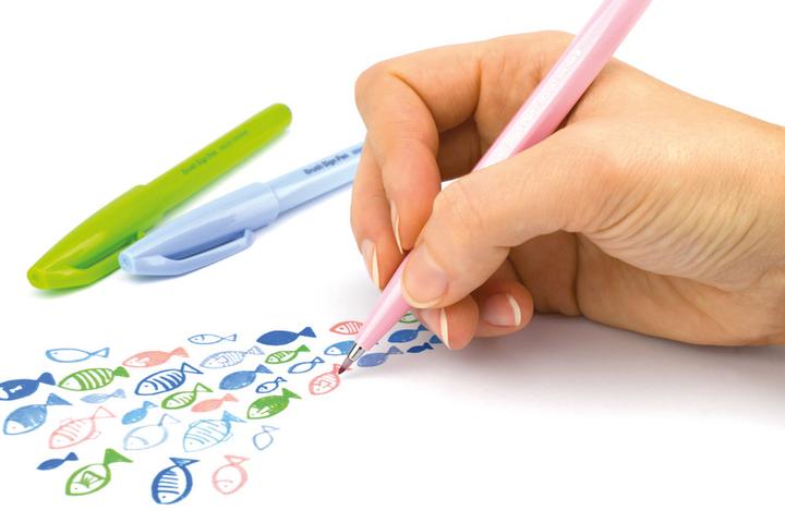 Produktbild Pentel Brush Sign Pen (hellrosa, 1 x)