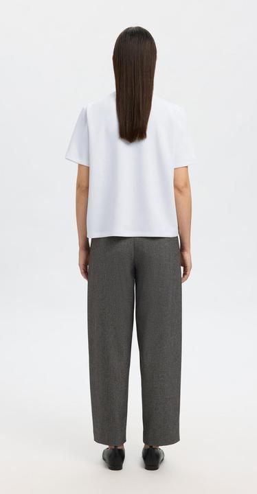 Actual product image Selected Femme Slftenny Ss Boxy O-Neck Tee (XS)