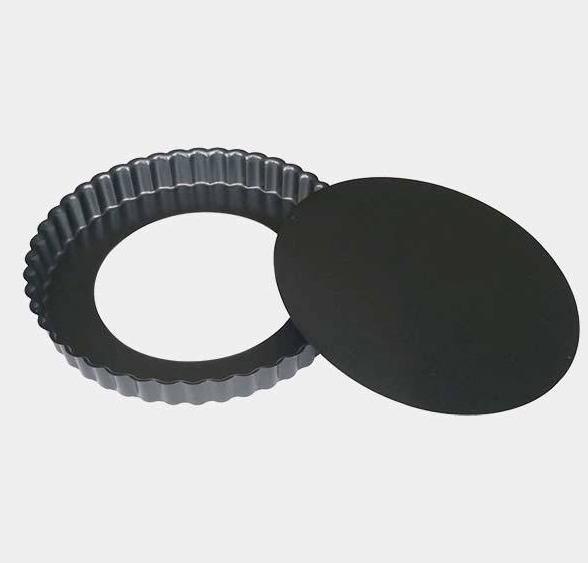 Actual product image de Buyer Cake pan Ø 32cm, fluted, bottom removable (32 cm)