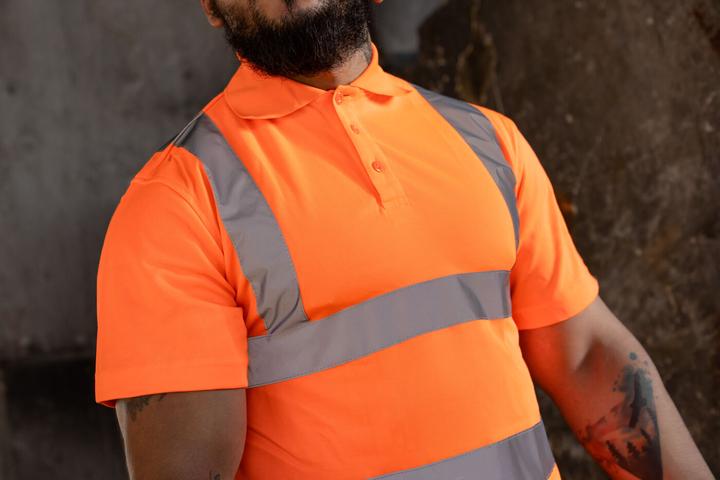 Produktbild Korntex Hi-Vis Poly Poloshirt (L)