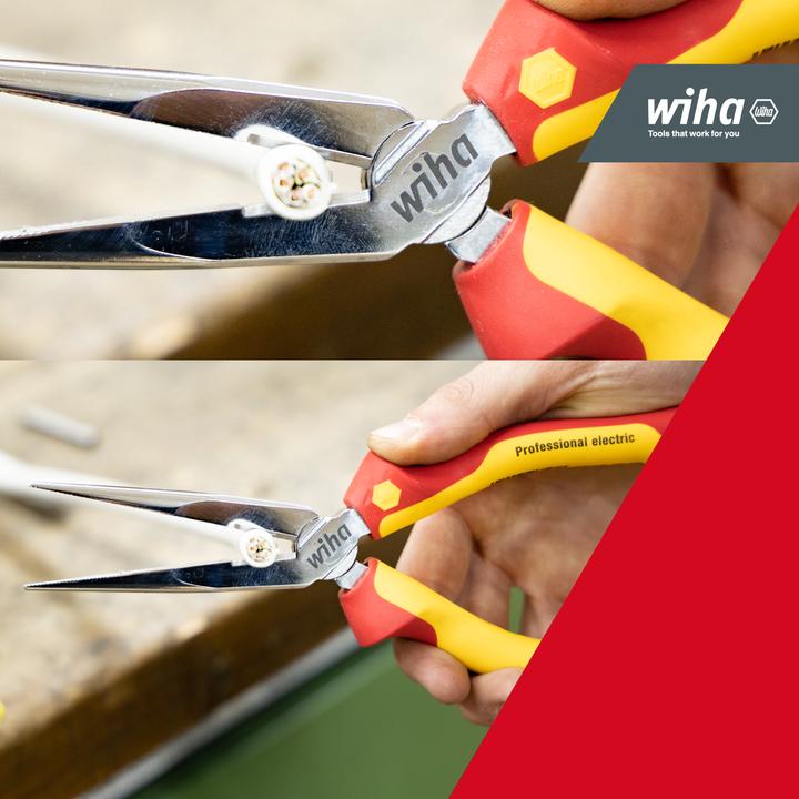 Actual product image Wiha Flachrundzange Professional electric (200 mm)