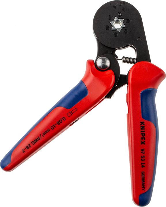 Image du produit Knipex Pince à sertir auto-ajustable pour embouts de câble (180 mm)