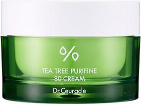 Actual product image Dr. Ceuracle (Dr.Ceuracle) Tea Tree Purifin 80 Cream 50g - Korean Cosmetics SweetCorea (50 ml, Day cream, SPF 50)
