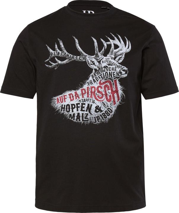 Produktbild JP1880 T-Shirt, Trachten, Halbarm, Brustprint (XL)
