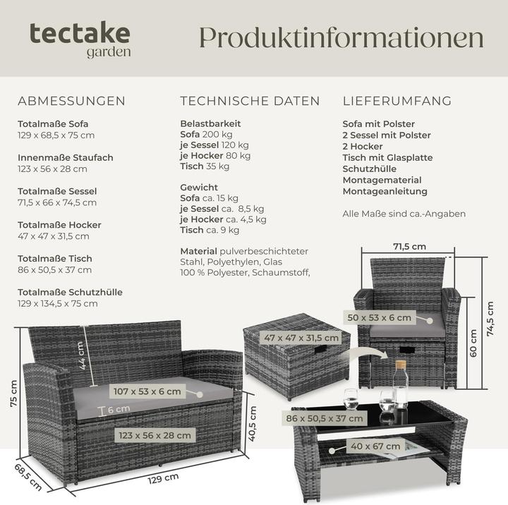 Actual product image tectake Modena