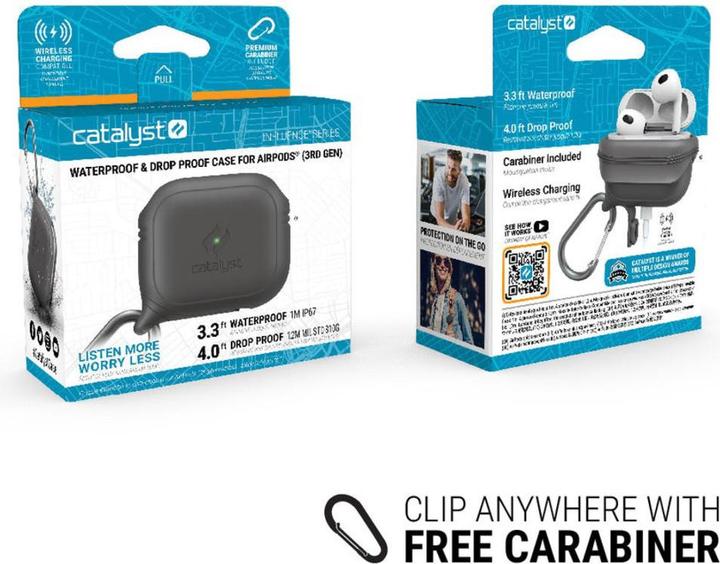 Produktbild Catalyst AirPods 3.Gen Wasserdichtes Case Space Gray (Ladecase Hülle)