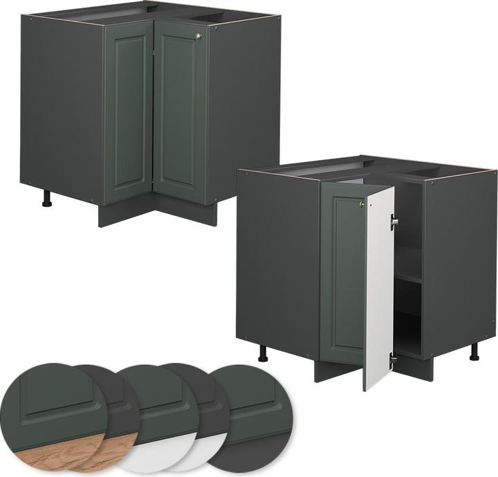 Produktbild Vicco Eckunterschrank Fame-Line (80.5 x 60 x 81.5 cm)