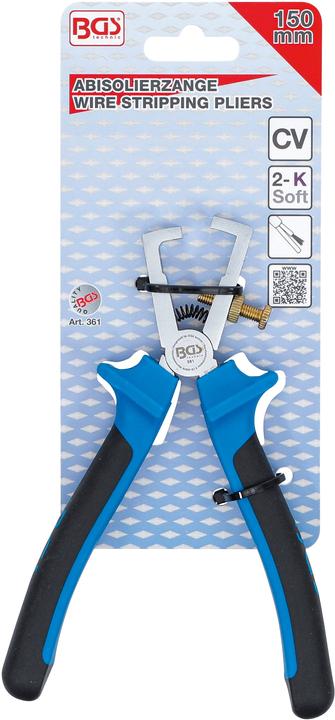 Actual product image BGS Wire Stripping Pliers 150 mm (150 mm)