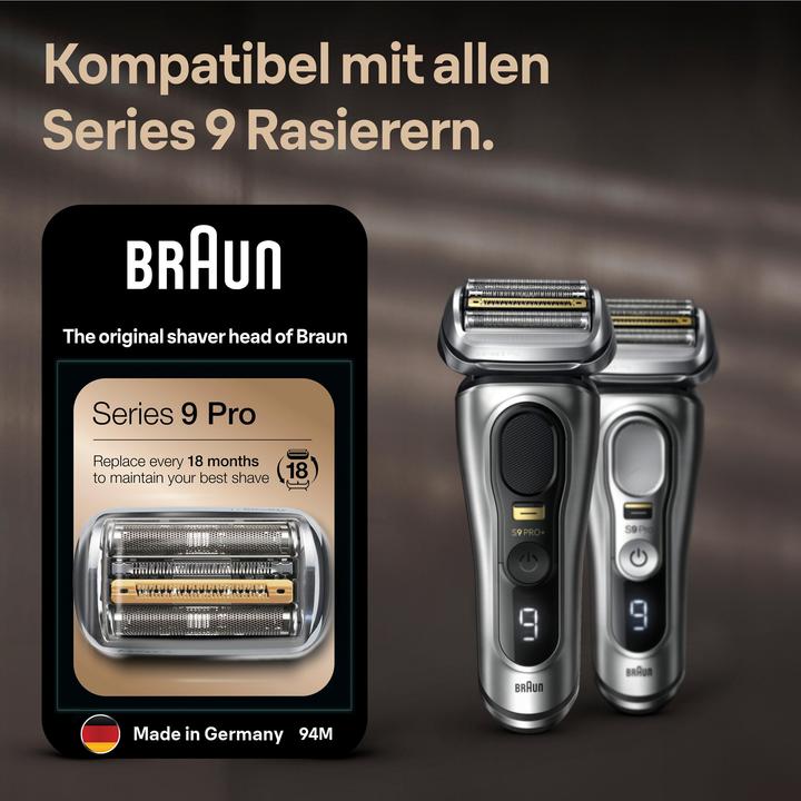 Actual product image Braun Electric shaver replacement shaving part 94M (1x)