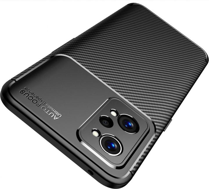 Actual product image Screenguard Realme GT Neo2 Hull Carbon Design TPU Case (Realme GT Neo 2)