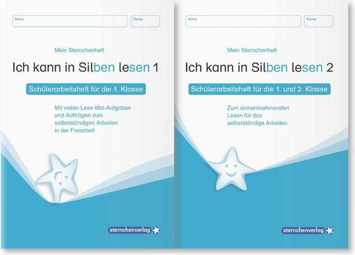Produktbild Ich kann in Silben lesen 1 und 2 - Schülerarbeitshefte für die 1. und 2. Klasse (Deutsch, Katrin Langhans, 2018)