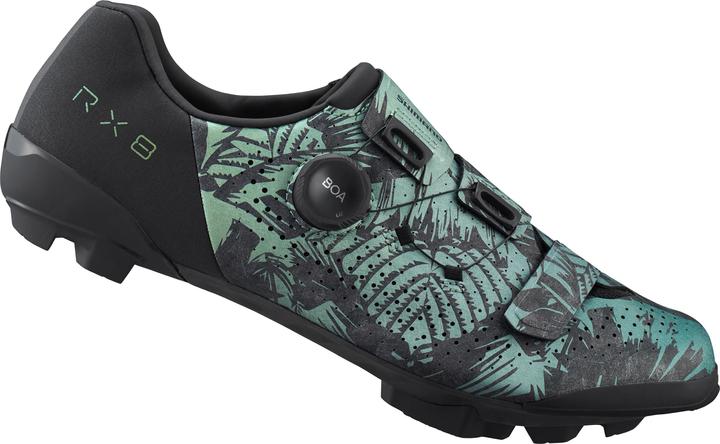 Productafbeelding Shimano Heren Gravel SH-RX8 Schoen SPD tropische bladeren (44)