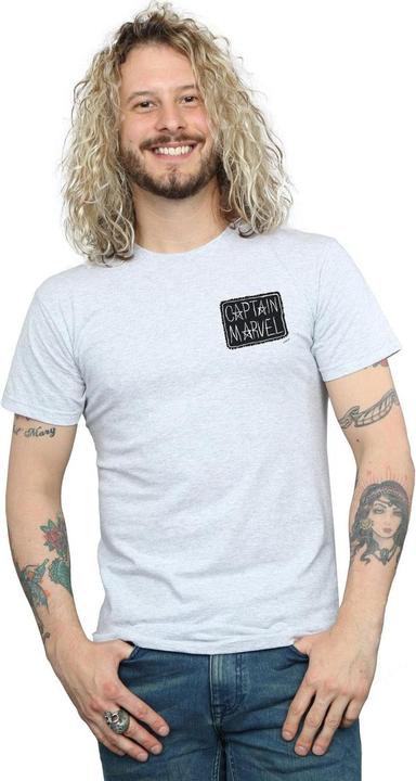 Image du produit - T-shirt CAPTAIN BREAST PATCH - Homme (S)