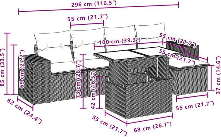 Produktbild vidaXL Capri