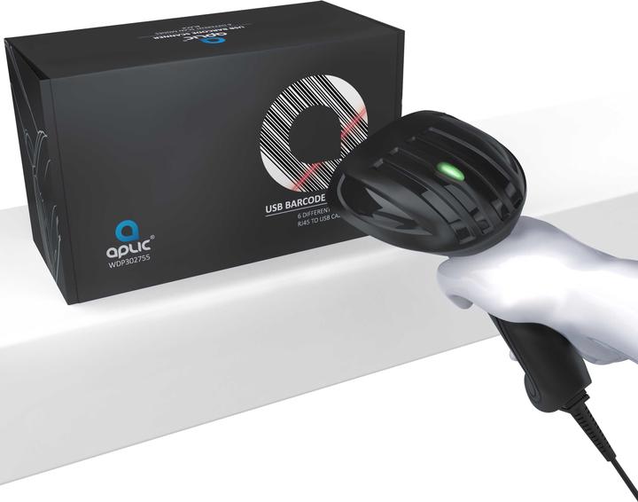 Produktbild Aplic USB Laser Barcode-Scanner (1D-Barcodes)