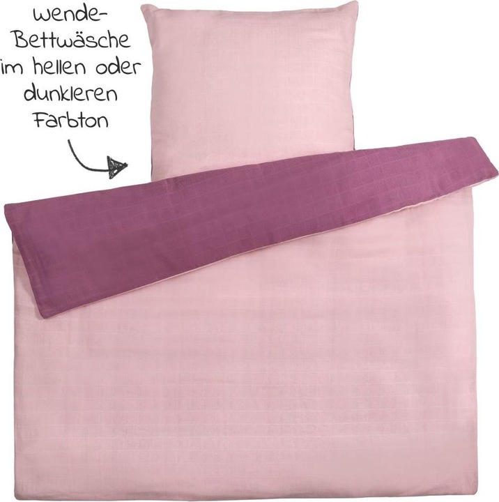 Immagine prodotto Makian Biancheria da letto per bambini e set da letto Biancheria da letto reversibile in garza 80 x 80 / (80 x 80 cm, 80 x 80 cm)