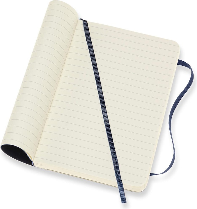 Image du produit Moleskine Carnet de notes (A6, À rayures, Couverture souple)