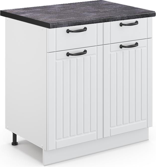 Anthrazit, Weiss, Weiss Landhaus