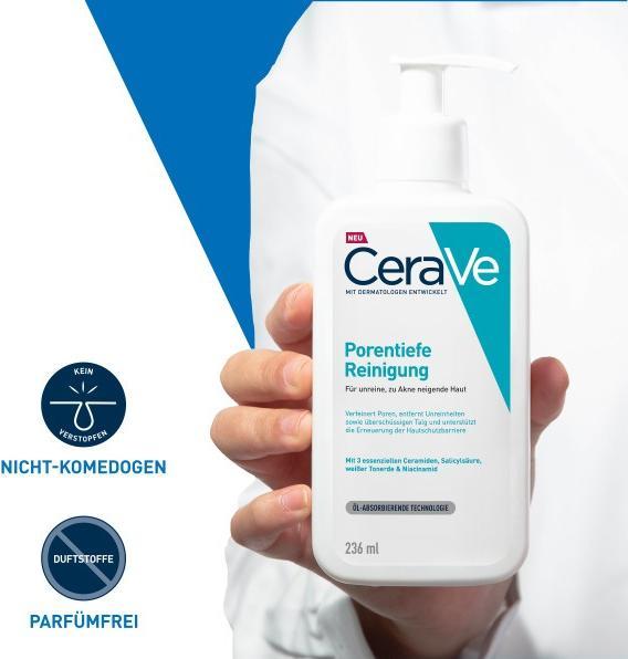 Produktbild CeraVe Porentiefe Reinigung (Reinigungsgel, 236 ml)