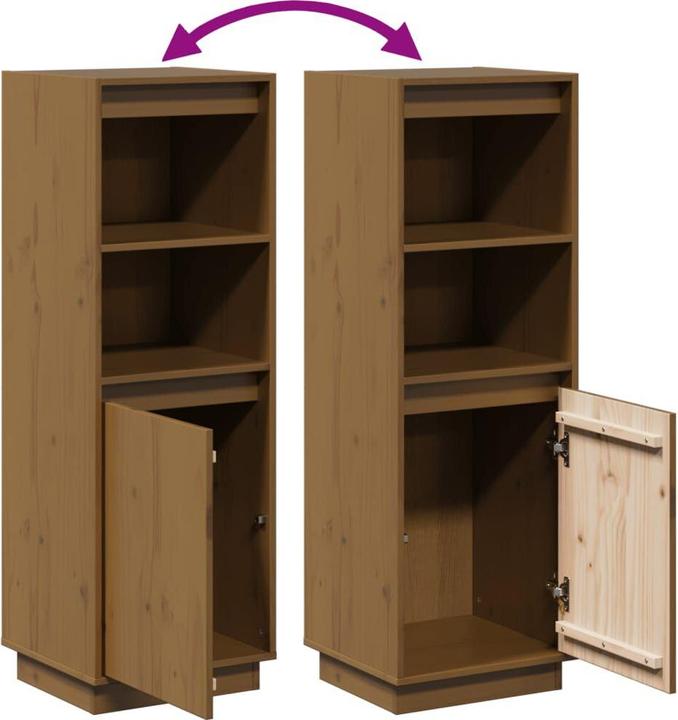 Image du produit vidaXL Highboard (37 x 34 x 110 cm)