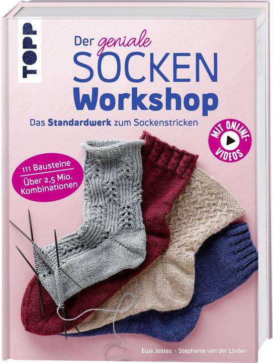 Produktbild Der geniale Sockenworkshop (Deutsch, Ewa Jostes, Stephanie van der Linden, 2018)